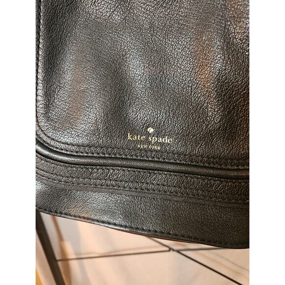 Kate Spade Black Pebbled Leather Handbag - Picture 3 of 14